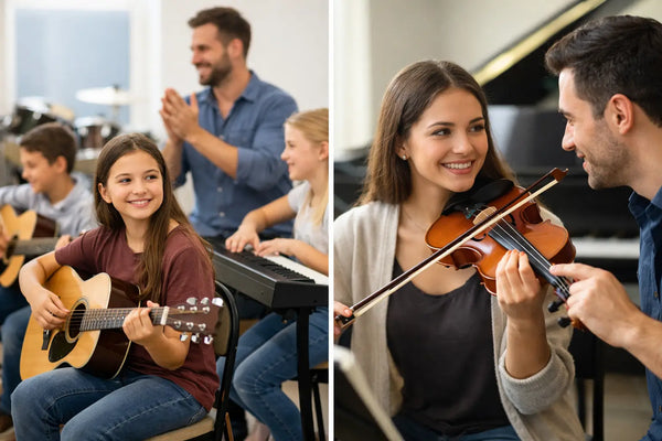 Group Classes vs Private Lessons for Music