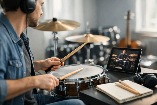 How to Learn Drums and Keep Improving