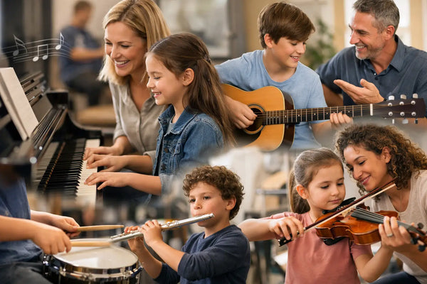 10 Top Benefits of Music Lessons