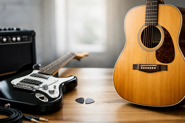 Electric vs Acoustic Guitar Lessons